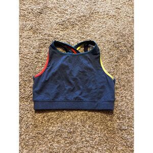 Marshalls navy blue strappy sports bra